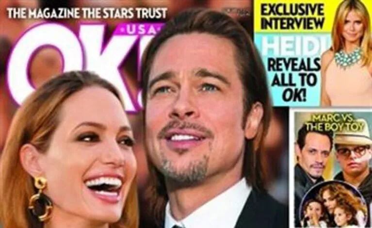Los detalles del casamiento de Brad Pitt y Angelina Jolie. (Foto: Web)