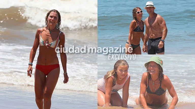 Maru Botana y su familia disfrutan de sus vacaciones en Punta (Fotos: GM Press).