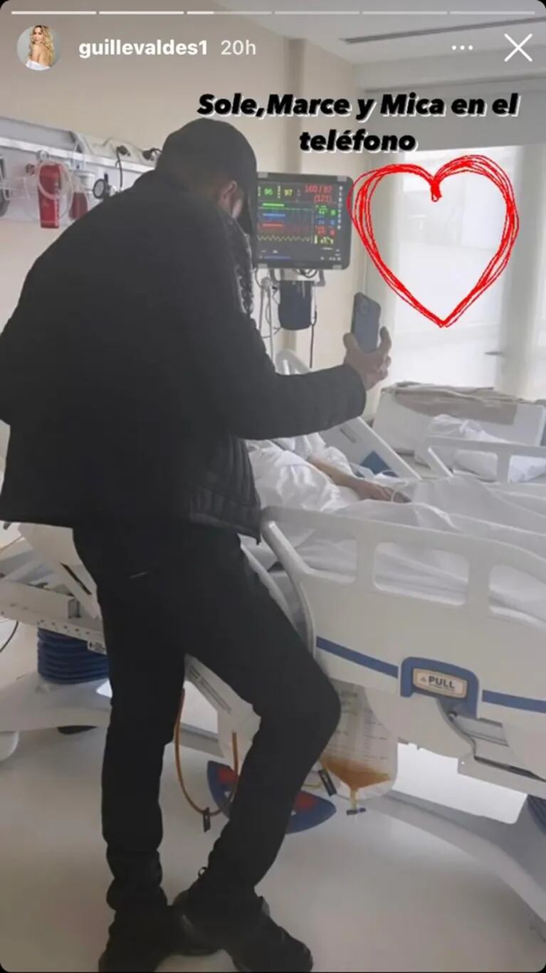Guillermina Valdés compartió una conmovedora imagen de su visita a Soledad Aquino en la clínica junto a Marcelo Tinelli