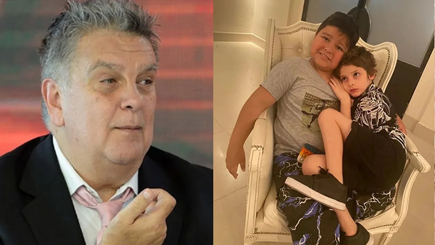 Luis Ventura compartió una dulce foto de su hijo Antoñito con Dieguito Fernando Maradona.