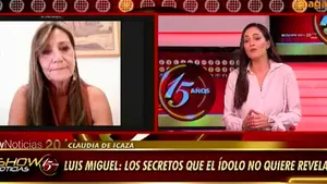 Claudia de Icaza: "Luis Miguel es un egocéntrico, mentiroso y desmemoriado"