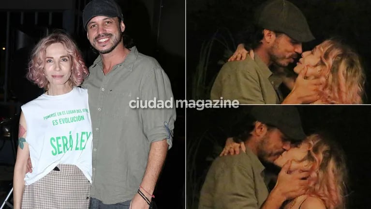 Nacho fue a ver a su novia al teatro El Picadero. Fotos: Movilpress.