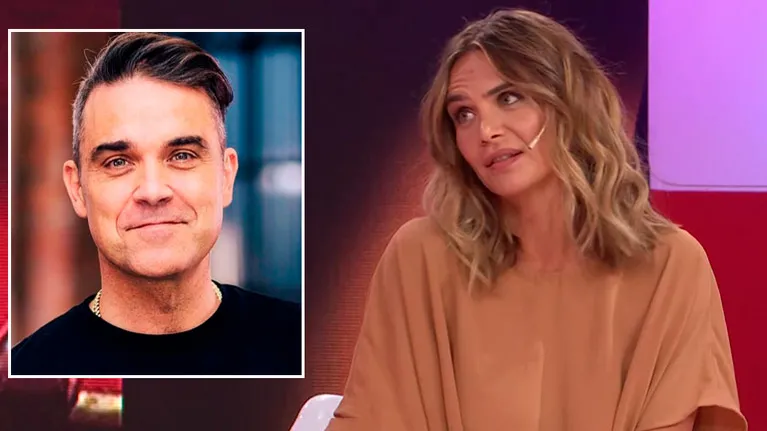 Amalia Granata contó que aún recibe críticas por su affaire con Robbie Williams: "Yo la pasé re bien"