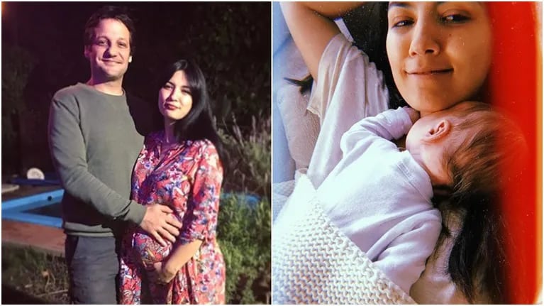 La dulce reflexión de Ludmila Romero, la pareja de Rodrigo de la Serna, a un mes de dar a luz (Fotos: Instagram)