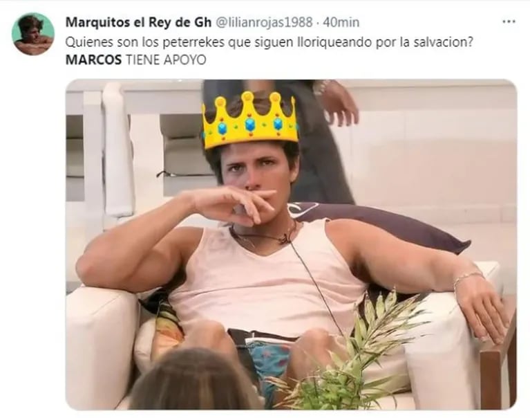 Marcos salvó a Romina y estallaron los memes en las redes sociales