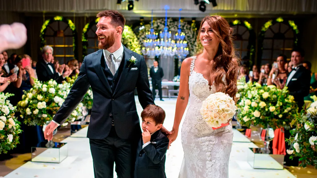 Antonela Roccuzzo compartió un conmovedor video por su aniversario de bodas con Lionel Messi