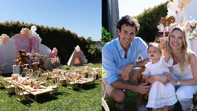 Sofía Zámolo compartió las fotos del cumple especial de su hijita, California.