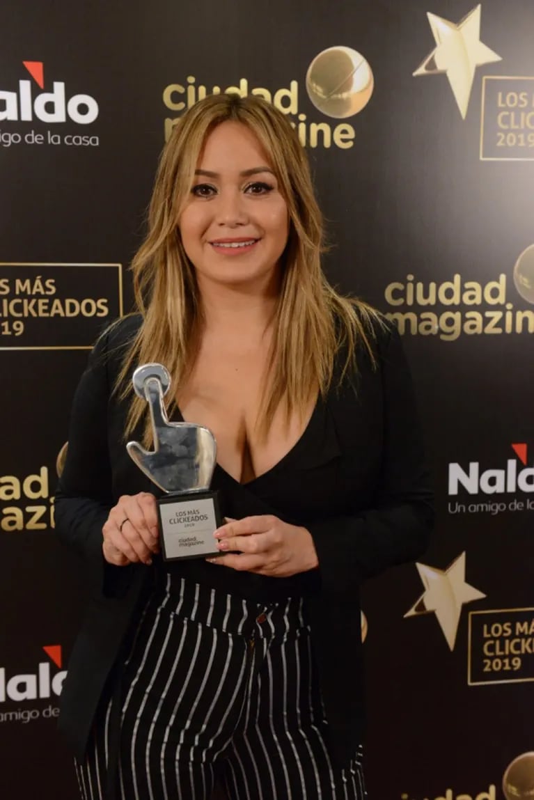 Los ganadores de Los Más Clickeados 2019: Pampita se llevó el Oro en la gran noche del mundo digital