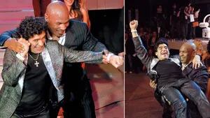 Diego Maradona y Mike Tyson, dos cartas fuertes para Bailando por un sueño 2011