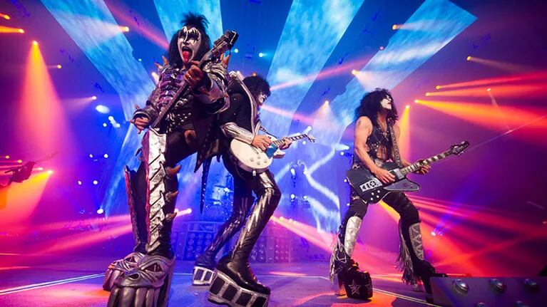 Kiss llega a la Argentina para presentarse por última vez ante sus fans en el país