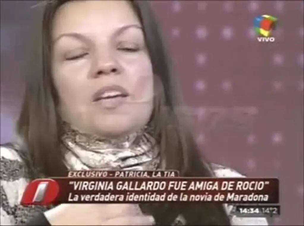El video de la escandalosa acusación a la novia de Diego Maradona: "A Rocío Oliva le pagan 25 mil euros por estar con él"