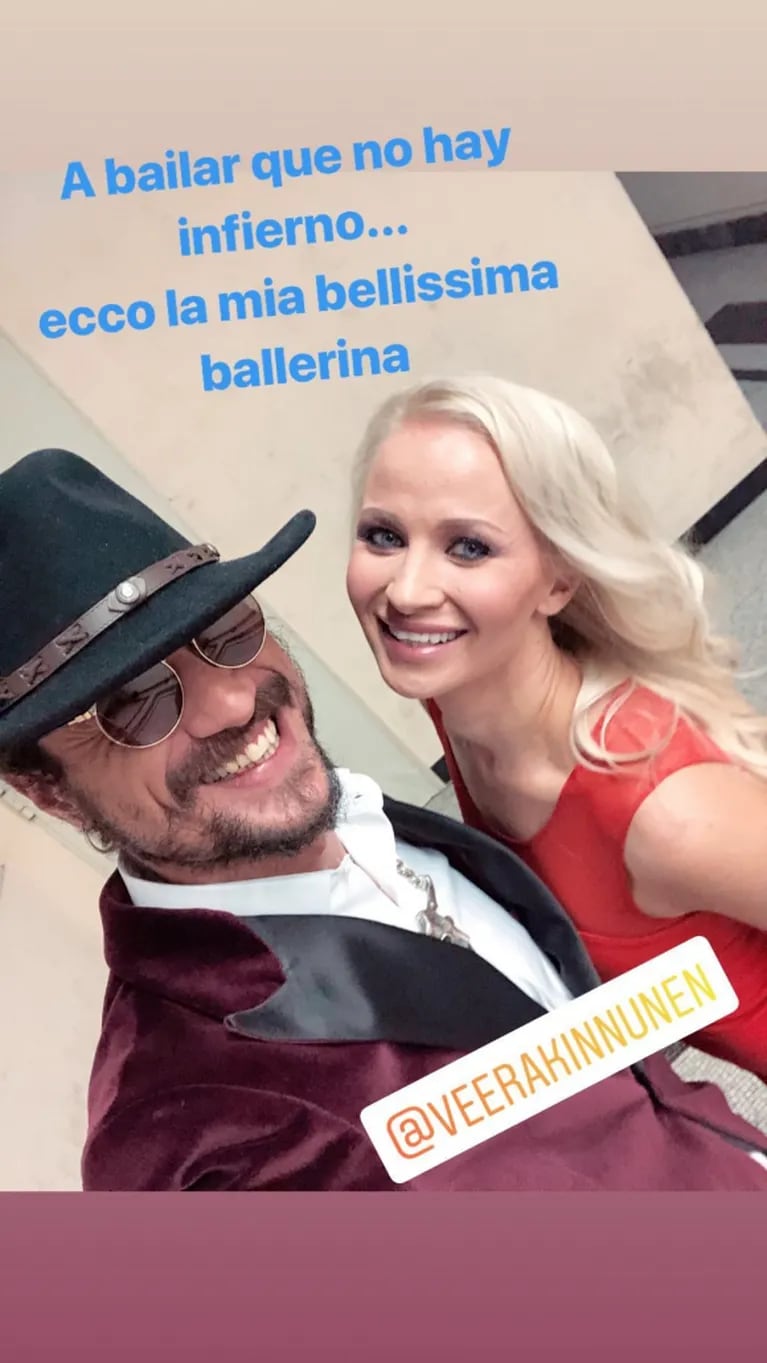 Daniel Osvaldo se prepara para debutar en el Bailando italiano en medio del escándalo con Jimena Barón
