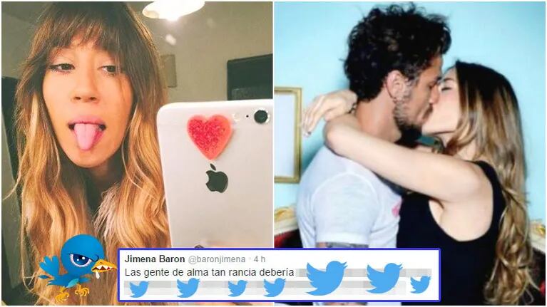 El descargo twittero de Jimena Barón tras su reconciliación con Daniel Osvaldo (Fotos: Web y revista Gente)