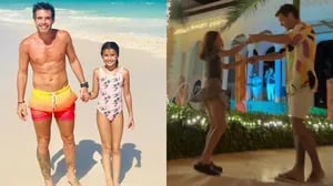 Nico Cabré publicó el video más tierno bailando con su hija Rufina en medio de sus vacaciones