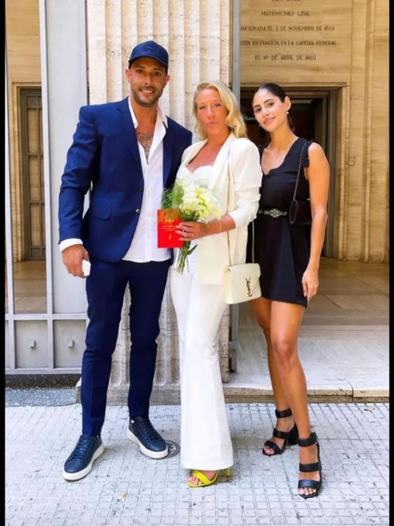 Leo Fariña se casó con Camila Rosales luego de un año de noviazgo