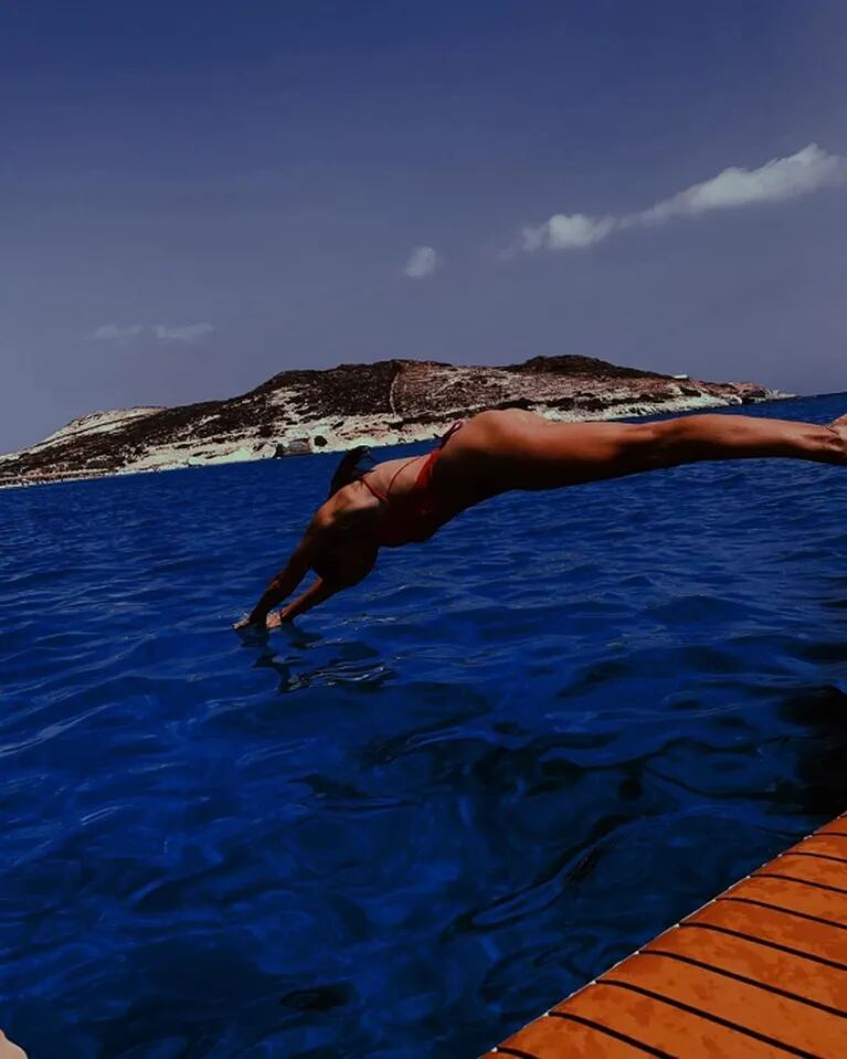 Pocho Lavezzi, ¿de novio con la modelo top Valentina Ferrer?: sus paradisíacas fotos en Grecia