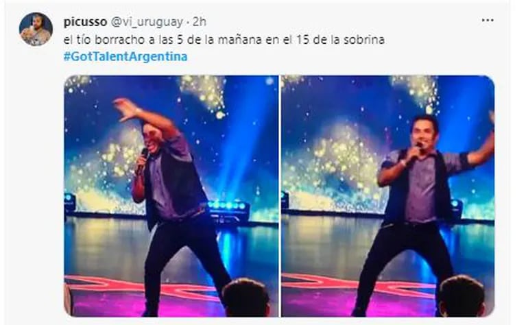 Los memes de Got talent Argentina (Fotos: Twitter / X)