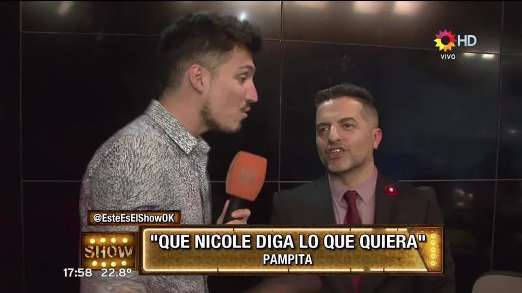 Pampita no aplaudió a Nicole Neumann en el Bailando 