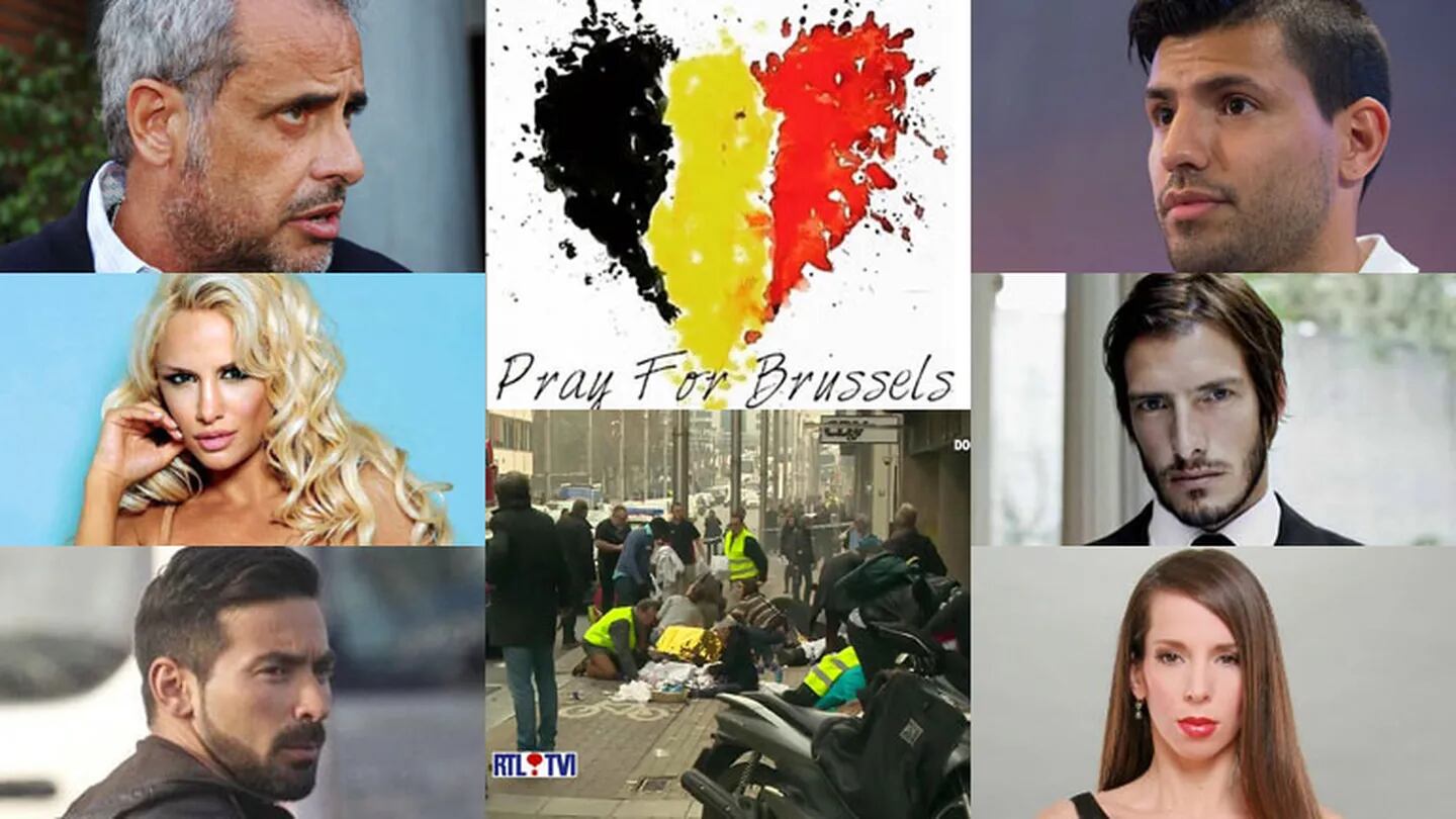 Ataques terrroristas en Bruselas: los mensajes de los famosos en las redes sociales 