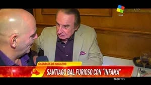 La catarata de insultos de Santiago Bal a Denise Dumas y Pía Shaw, las conductoras de Infama