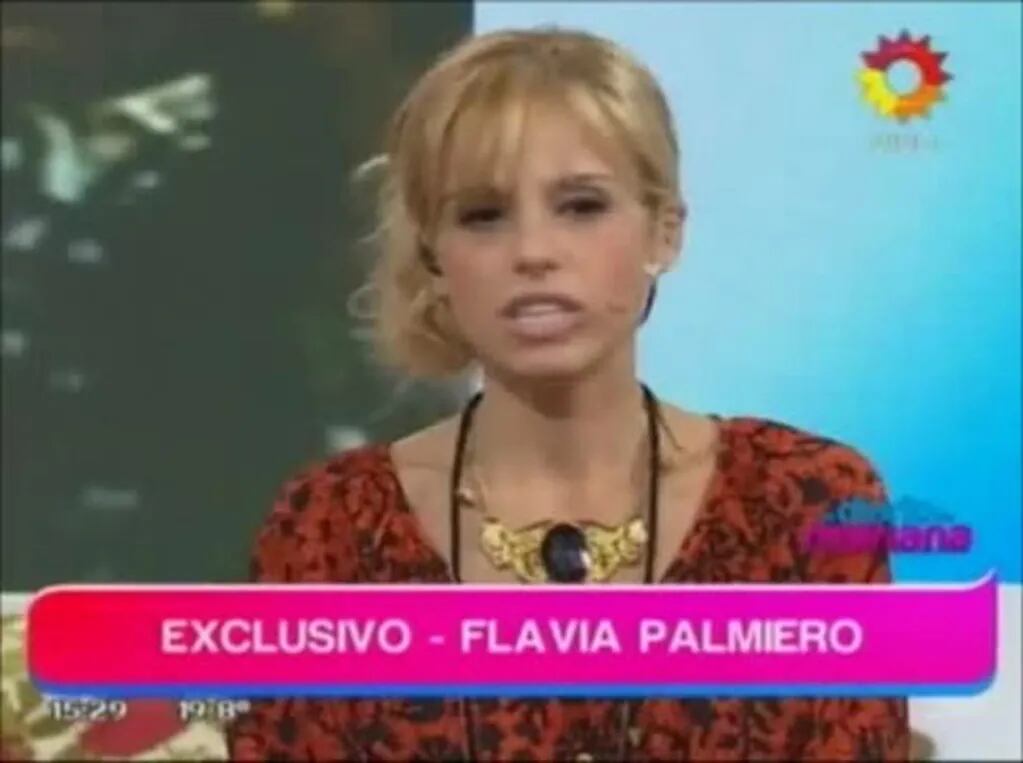 El momento incómodo de Flavia Palmiero en El diario de Mariana