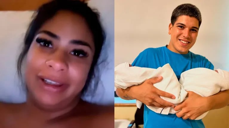 Desde la clínica, Daniela Celis reveló sutiles diferencias entre sus gemelas a un día de dar a luz: el video