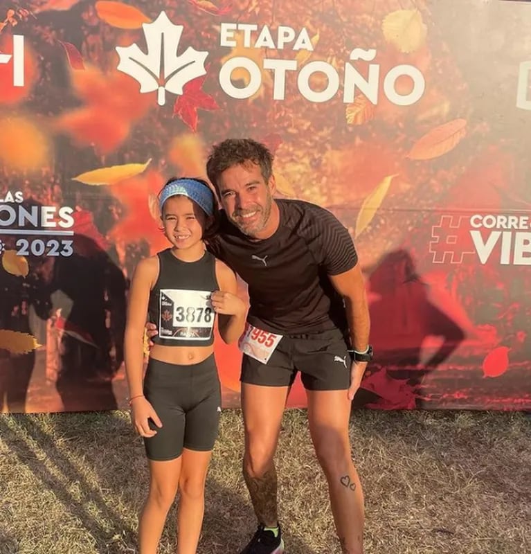Nicolás Cabré compartió fotos de un especial momento junto a su hija Rufina: "Gracias por ser mi compañerita"