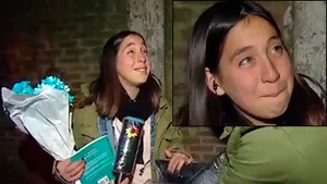 La conmovedora reacción de Milena de 13 años al recibir las donaciones tras perderlo todo en un incendio