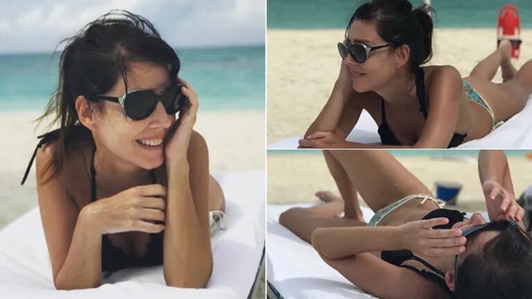 Las fotos playeras de Paola Krum en México: bikini sexy y cuerpazo sol 