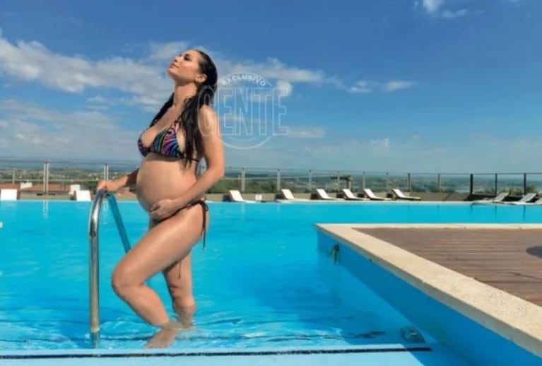 Adabel Guerrero lució su embarazo de 7 meses en bikini: "Es el regalo más hermoso de la vida, un milagro"