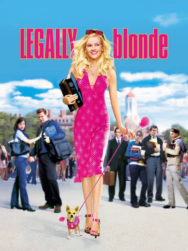 Afiche de Legalmente rubia, con Reese Witherspoon