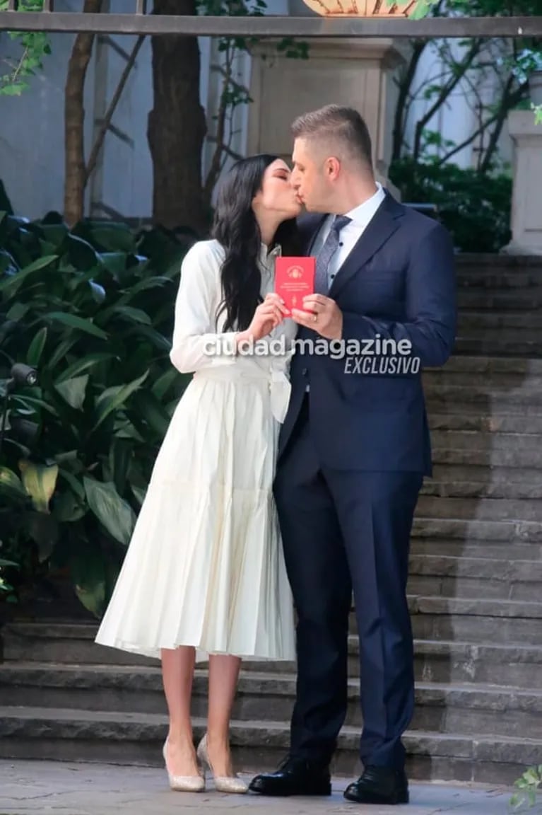 Las fotos del casamiento de Matías Morla y María Savi: Kitty Maradona fue testigo y Mauricio D'Alessandro estuvo invitado