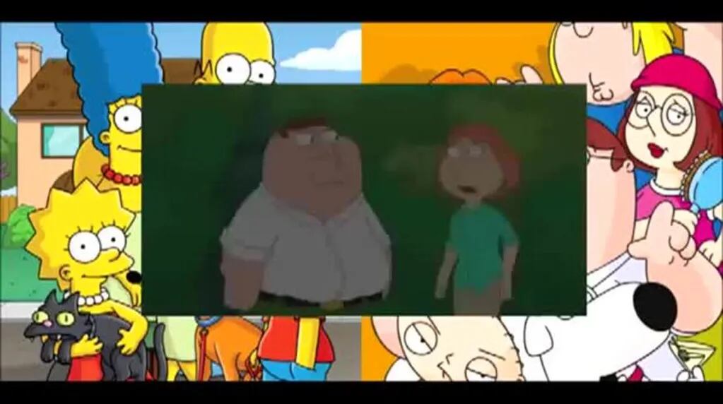 Los Simpson y Family Guy, juntos: ¡los 5 minutos del crossover! 