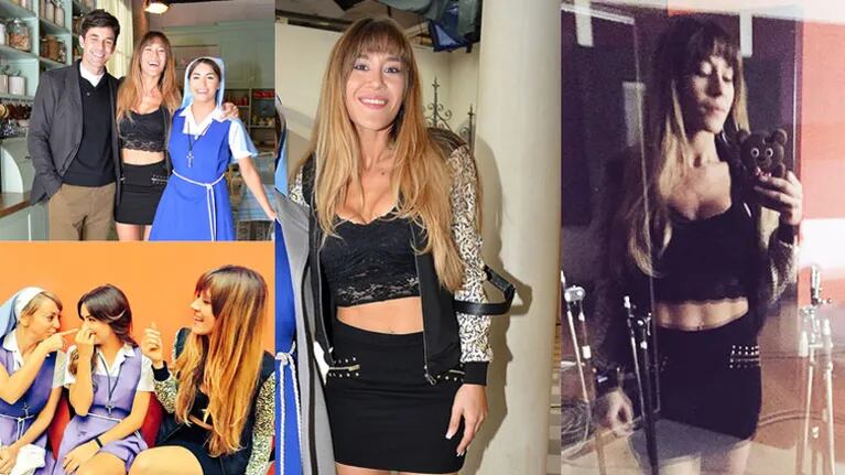 Jimena Barón se sumó a Esperanza Mía: fotos, risas... ¡y un outfit súper sexy! 