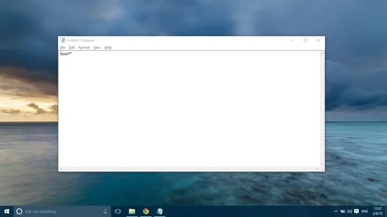 Conocé la actualización del bloc de notas de Windows 10