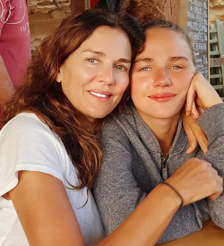 Andrea Frigerio habló de la relación a distancia con su hija Fini: "Tengo el corazón totalmente partido" 