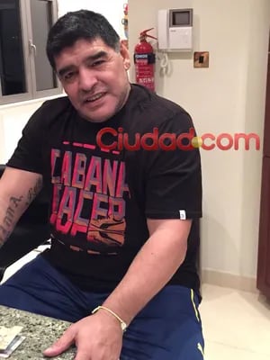Así está Diego Armando Maradona hoy. (Foto: Ciudad.com)