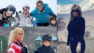Flor Peña compartió las fotos más lindas con su familia en la nieve.