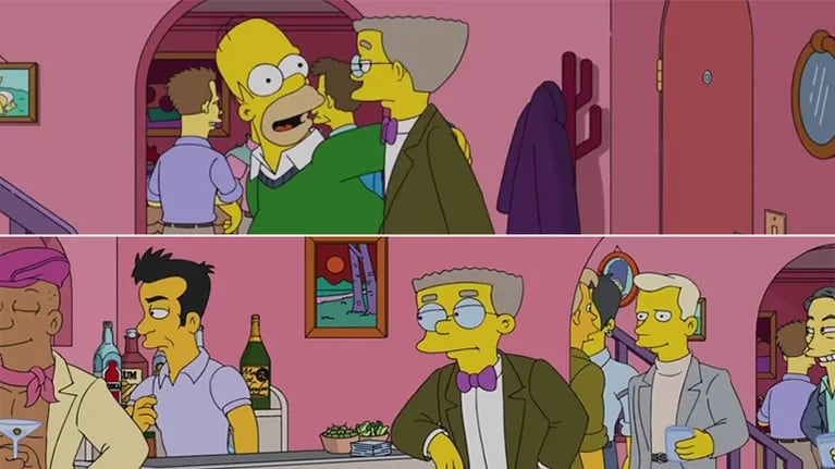 Smithers finalmente contará que es gay en Los Simpson.