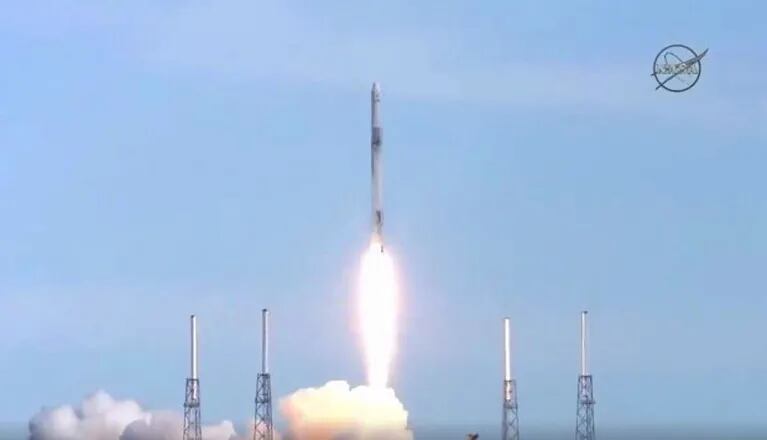 Falcon 9 volvió al espacio para surtir a la Estación Espacial Internacional