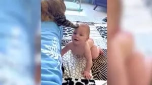 La emotiva amistad entre este bebé de ocho meses y una gata escocesa ha conmovido a los usuarios de la red