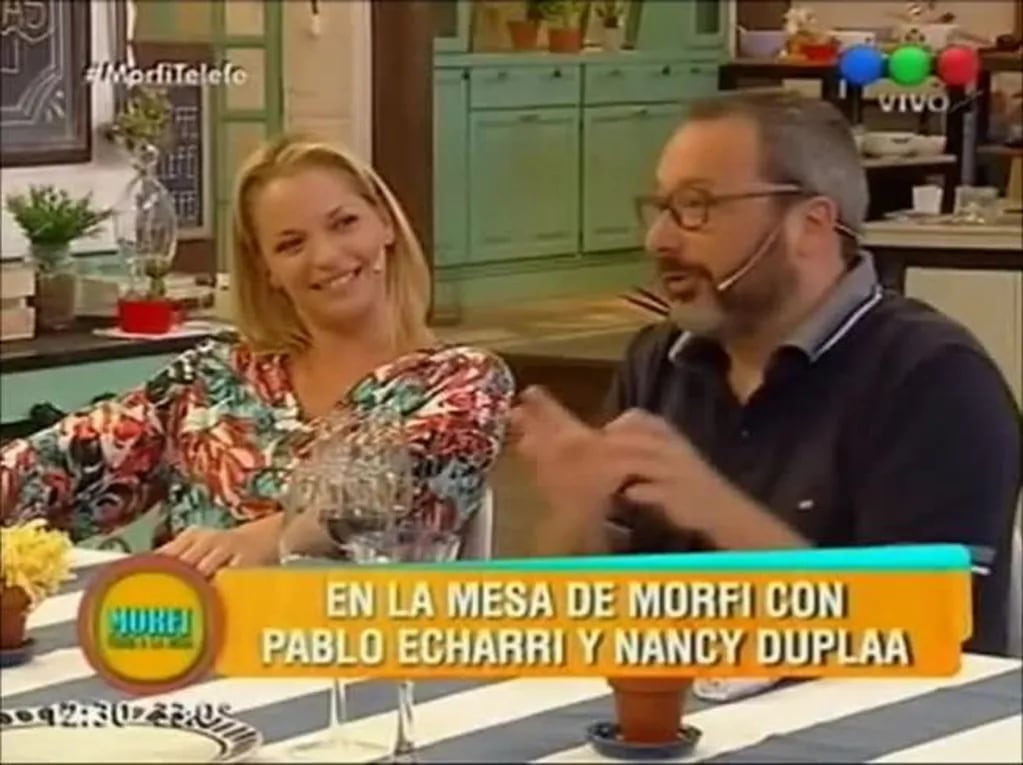 El sincero piropo de Pablo Echarri a Nancy Dupláa