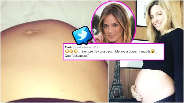 El impresionante video del embarazo de Rocío Guirao Díaz y el divertido comentario de Paula Chaves (Fotos: Instagram y Web)