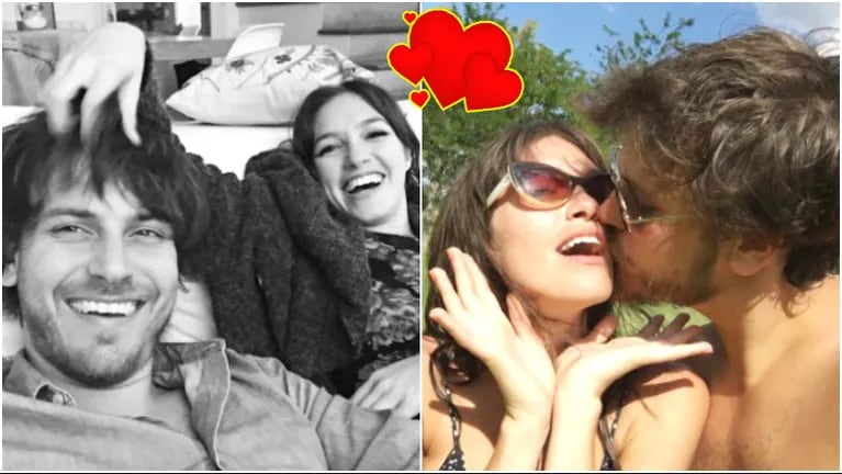 Andrés Gil y Candela Vetrano, un amor que superó las distancias (Fotos: Instagram)