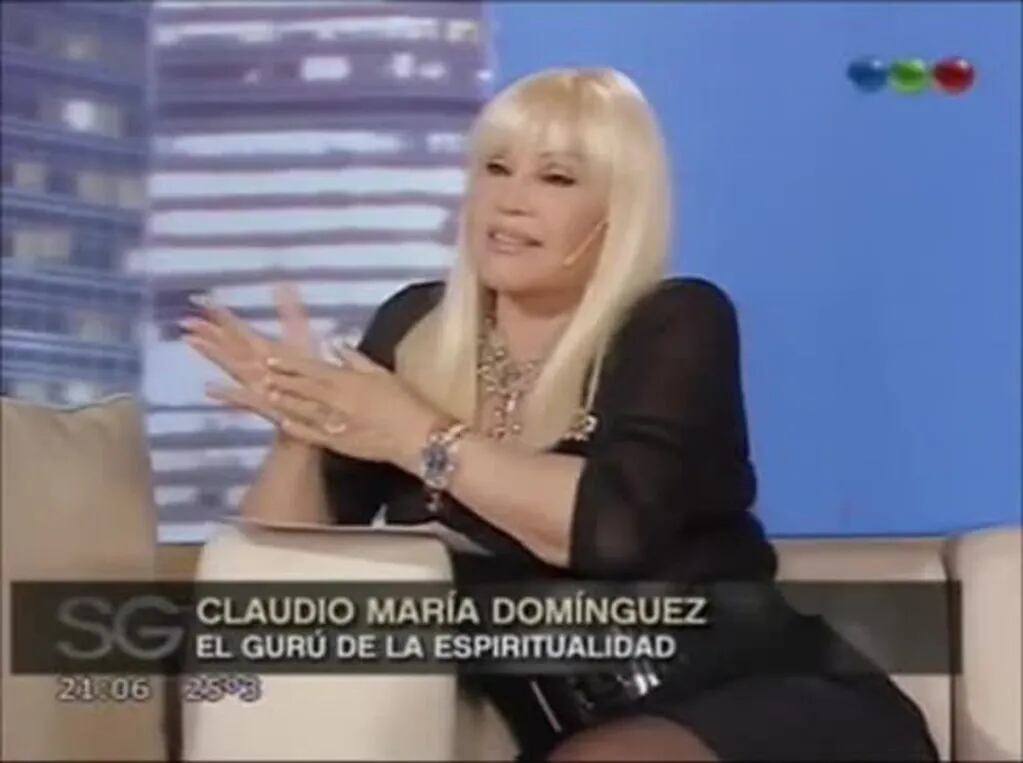 Claudio María Domínguez y Susana Giménez: imperdible charla espiritual