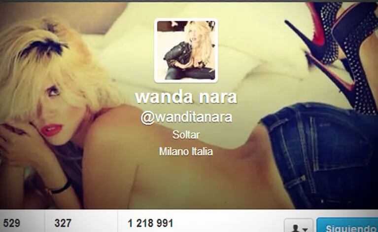 Wanda Nara (Foto: Twitter)