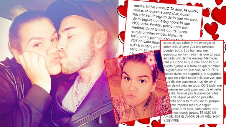Morena Rial, fuerte declaración de amor pública a su novio (Foto: Instagram)