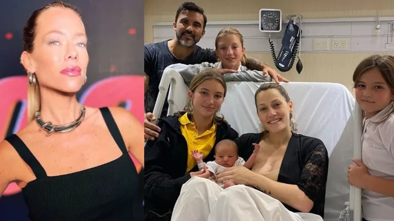 Nicole Neumann habló por primera vez de Luca, el bebé de Fabián Cubero y Mica Viciconte (Fotos: Instagram)