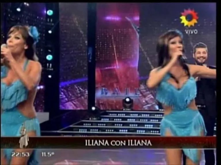 La divertida imitación de Fátima Florez como Iliana Calabró en la salsa de tres de Bailando 2016