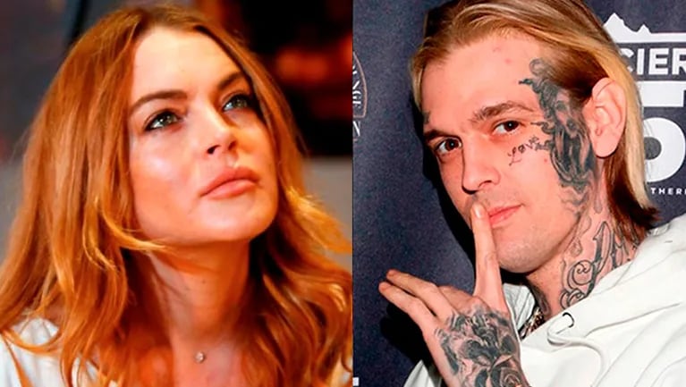 Lindsay Lohan recordó a su exnovio Aaron Carter a días de su muerte.